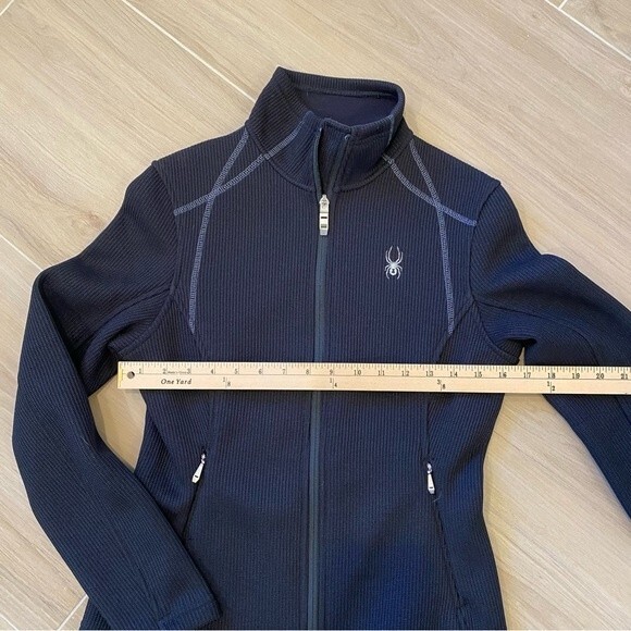 EUC~Spyder Core Full Zip Sweater Jacket~Small - Picture 7 of 8